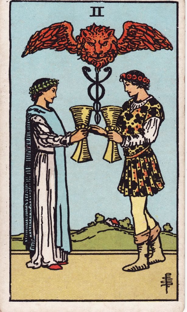 Lá Bài Tarot Hằng Ngày 2026-08-13 – 2 Cốc (Chính Vị)
