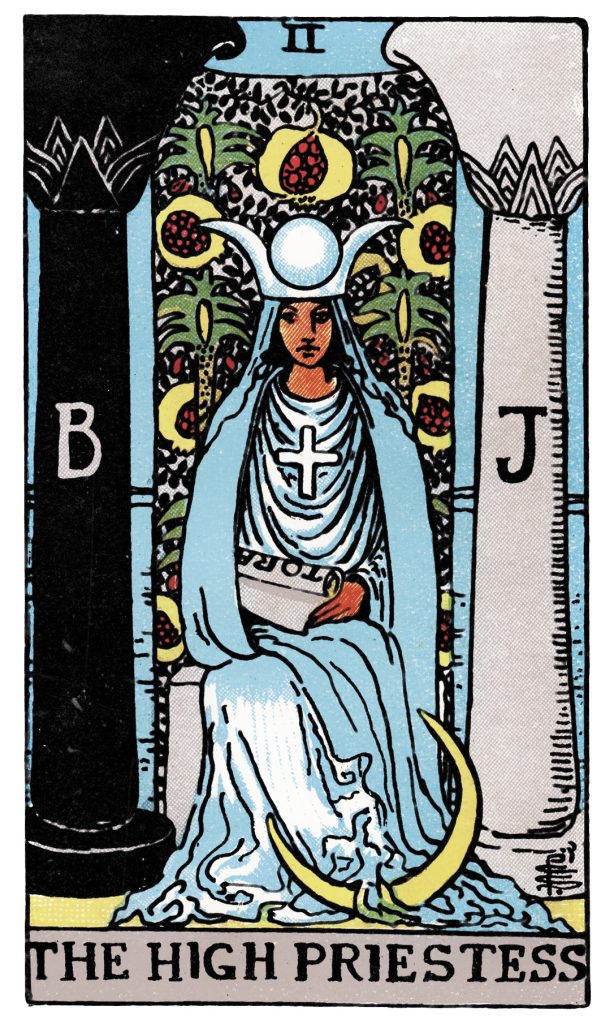 Lá Bài Tarot Hằng Ngày 2026-06-05 – Nữ Tế Tối Cao (Chính Vị)